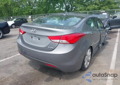 2013 Hyundai Elantra Limited из США, поврежденный, VIN 5NPDH4AE1DH273744